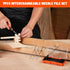 ValueMax 7PCS Interchangeable Needle File Set, Includes Flat, Round, Half-Round, Square Files and Handle