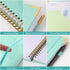 Spiral Notebook, College Ruled Notebook, 8" x 10", 300 Pages Leather Journals for Writing, B5 Hardcover Journaling