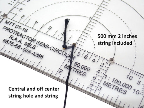 Official Australian Army Military Protractors for Accurate Mapping