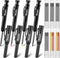 Hiboom 4 Pack Carpenter Pencils Set with 24 Refills, 2.8 mm Mechanical Pencil for Woodworking Marking Tool