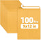 SUNEE 9x12 Envelopes, Self-Seal Catalog Mailing, 100 Count, Ultra Strong Quick-Seal, Brown Kraft