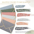 Invitation Envelopes, 60-Pack 4x6, Gold Foil Bordered Colored Envelopes, A4, 4 1/4 x 6 1/4 Inches