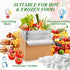 Honoson 2 Frozen Pack Pack Frozen (12'' 5.5'' 7.5'') Pcs Thermal Insulated Shipping Boxes for Food with Ice