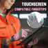 HANDLANDY Womens Work Gloves with Grip, Touch Screen Safety Driving Gloves, Utility Yard Workers Gloves Pink
