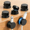 6PC 360 Rotatable Spring Cable Management, Cord Organizer Holder for Desk, Strong