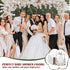 Fumete 100 Pcs Let Love Grow Seed Packets - Wedding Favor Kraft Bag with Window for Guests, No Seed