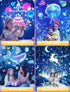Eigther 21 Sets 1-14 360 of Films, Projector Night Light for Kids Bedroom, Ceiling, Night Light for Kids, Star Galaxy