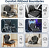 BANKQF Tailbone Seat Cushion for Office Chair and Car, L-Shaped Ergonomic Seat Cushions,Memory Foam Orthopedic Cushion