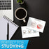 Home Advantage 4x6 Ruled Index Cards - 50 Pack Lined Notecards Made with Heavy Duty Cardstock for Flashcards