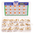 BOJACK 300 Pcs Ceramic Capacitor Assortment Kit - 15 Values Including 10 to 100 nF Multilayer Capacitors