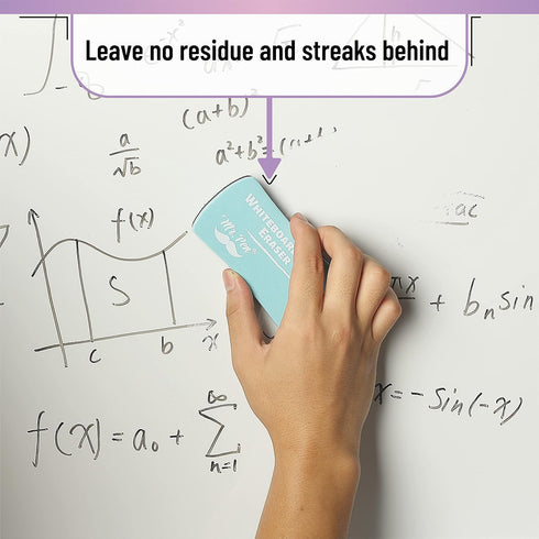 Mr. Pen Magnetic Dry Erase Erasers, 8 Pack, Pastel Colors, Whiteboard Eraser, Magnetic Dry Eraser for Whiteboard