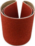 Red Label Abrasives 6 X 48 Inch 60 Grit Sanding Belt, Industrial Grade EdgeCore Ceramic, 2 Pack