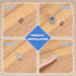 68Pcs 13/16" 3/8"(DxH) Holes(18mm), MECCANIXITY Plastic Hole Plugs, x Hole Cover Tubing End Cap for Round Table Chair