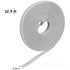 Hook and Loop Tape Grey, 32ft Self Adhesive Tape for Office and Home Organization
