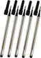Gullor Spiral Refills for Jinhao Rollerball Pen, Black Ink, 0.7mm, Set of 10 PCS