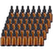 Kingrol 40 Pack Amber Glass Bottles with Glass Eye Dropper, 1/2 oz Dropper Bottles for Essential Oils and Perfumes