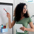 YES4QUALITY 2 Magnetic Pen Holder with Strong Magnetic Back & Compartments, Dry Erase Marker Holder for Whiteboard