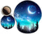Ergonomic Mouse Pad with Wrist Support Rest, Large Gel Mousepad with Coaster for Pain Relief at Home & Office - Forest