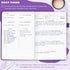 A5 Clever Fox Self-Care Journal Daily Reflection Notebook Mental Health & Personal Development Planner, Meditation