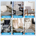 UsLikeDiy 3D Tailbone Grey Travel Seat Cushion Portable Inflatable Air Cell Seat Cushion for Long Flights, Car, Office