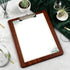 wootile 8.5 11 Inch Leaf Border Stationery Writing Paper Greenery Letterhead Paper x Eucalyptus Border Papers Notes