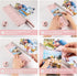 MAKEASY 12 Inch Paper Cutter, Heavy Duty Guillotine with 8 Sheet Capacity, Paper Trimmer for Crafting, Office, Pink