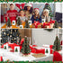 Afniimyapt 10 Set 3D 3D Christmas Tree Pop Up Cards Merry Christmas Paper Popup Greeting Card with Note Card Envelope
