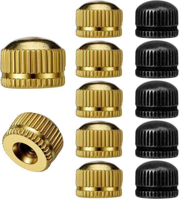 Skrfren Screw Caps for Light Fixtures, 10 Pack M4 Lamp Shade Nut Replacement