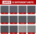 24 80-3000 Pcs Sanding Sponge Grit Sandpaper Assortment, Washable & Reusable Sanding Blocks for Wood, Metal, Drywall