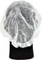Disposable Bouffant Caps, 100 Pcs, Breathable, Latex-Free, Elastic Edge for Secure Fit