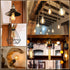 E26 600 4 Packs DiCUNO Vintage Lamp Socket, Edison Pendant Light Socket Replacement, Antique Retro Hanging Lamp Holder