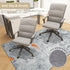 chakme Office Chair Mat for Hardwood Floor, 48"x36" Low Pile Carpet Desk Chair Mat Protector for Rolling Chair