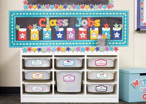Teacher Created Resources Multi-Pack Marquee Library Pockets