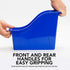 Storex Small Book Bin, Linking Storage Bins, Dry Erase Surface, 11.75" x 8.5" x 4.5", Onyx, 6-Pack