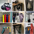 ULIBERMAGNET Heavy Duty Magnetic Coat Hooks, Strong Rubber Magnetic Rack for Refrigerator, Metal Cabinet, Door