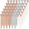 Yexiya 48 Pcs Big Crystal Diamond Pens, Metallic Rhinestones Bling Ballpoint Pens for Women, Bridal Shower Gifts