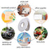 3 Rolls Double Sided Foam Tape - PE Roll Double Faced Sponge Adhesive Mounting Tape (1/2 Inch by 50 Feet)