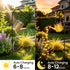 Zfiglum 1 Pack Solar Watering Can Lantern, Hanging Light Outdoor Waterproof, Hanging Lantern Decorative, Garden