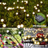 4 Pack NBQQ Solar Garden Lights Outdoor, Swaying Light Waterproof Solar Lights Outdoor for Yard Pathway Patio, Swaying