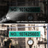 Reflective Mailbox Numbers Sticker, 3 Sets Large 0-9 Self Adhesive Vinyl for Outside, Waterproof Address Numbers