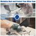 Black Dust Collection Bag for Miter Saw 255 Model, Zipper and Wired Adjustable Stand