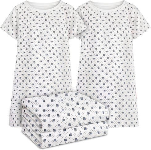 Linteum Textile Supply Hospital Patient Gowns Cotton Blended Unisex Comfortable & Durable