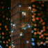25ft 50 6" IP55, Dimmable, Novelty Lights LED Pure White Christmas Lights Outdoor/Indoor, Spacing, Green Wire String