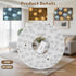 10.63 Inch 24W Dimmable 3CCT 3000K 4200K 6500K Ceiling Fan LED Light Replacement, Ceiling Fan Light Kit with Memory