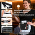 26.4-61Inch Server Apron with Adjustale Strap,Restaurant Waitress Accessories Bag with Pockets for Hotel Bar(Inc Strap