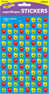 Trend Happy Apples superShapes Stickers, 800 Count, Classroom Incentives