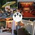 25 13 ST38 Bulbs, ZOTOYI Outdoor String Lights, FT Bistro Lights with Shatterproof LED Waterproof Connectable String