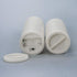 2 Pack Outdoor Waterproof Flameless LED Pillar Candles, 3"x8" Battery Operated Plastic Decorative Electric Candle