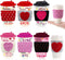 Zhehao 6 Set Valentine's Day Teacher Gift Crochet Coffee Cup Sleeve with Thanks