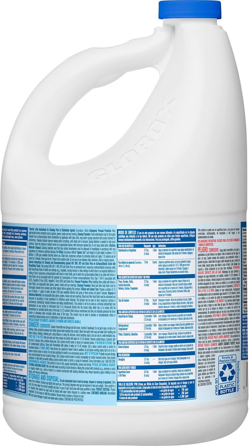 121 Oz, 3 Clorox Ultra Germicidal Bleach, Case